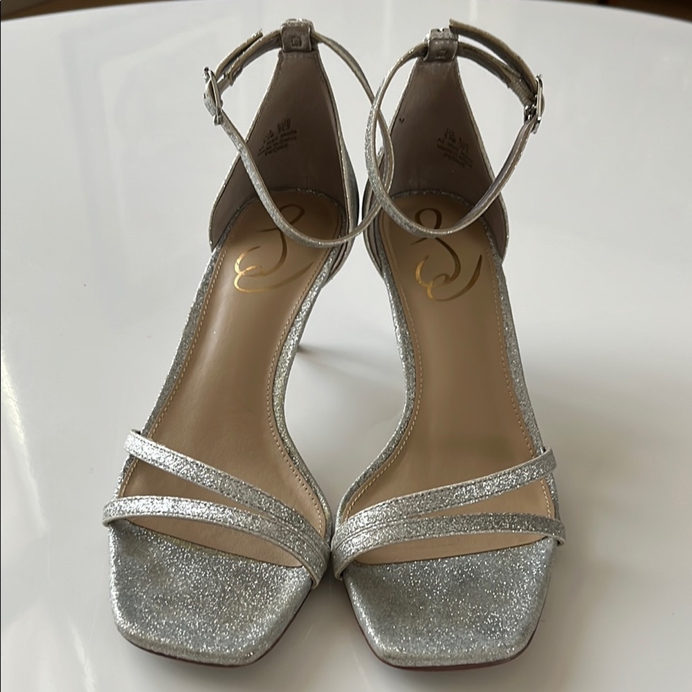 Sam Edelman Silver High Heel Sandals